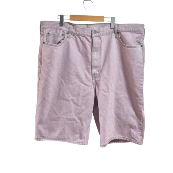 Levi's 469 Loose & Straight Fit Vintage Wash Purple Shorts Size 44 NWOT - Picture 3 of 10